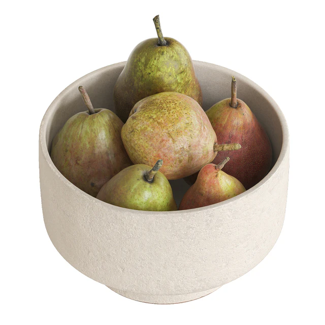 Pears in bowls — Descargar