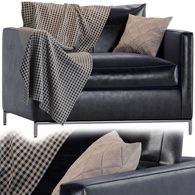 B&B Italia Project GEORGE Armchair — Descargar