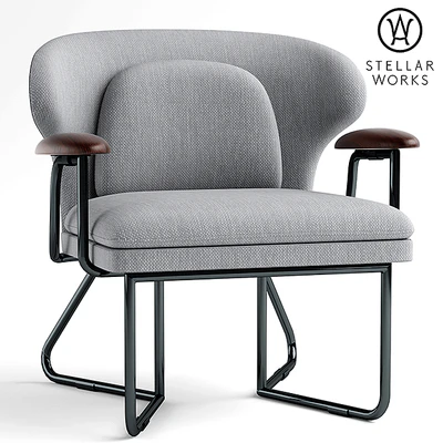 Armchair STELLAR WORKS CHILLAX LOUNGE CHAIR — Ver 2