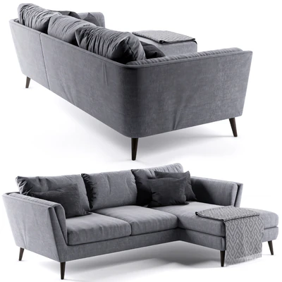 Richmond Corner Sofa rosa and gray — Ver 1