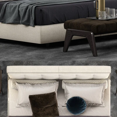 Minotti Bedford Cover Bed — Вид 3