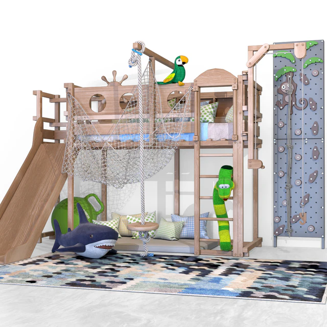 Loft bed "Woodland" — Descargar