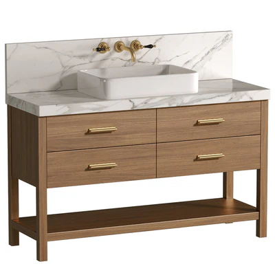 Тумба с умывальником. Мебель для ванной.Bathroom furniture — Вид 1