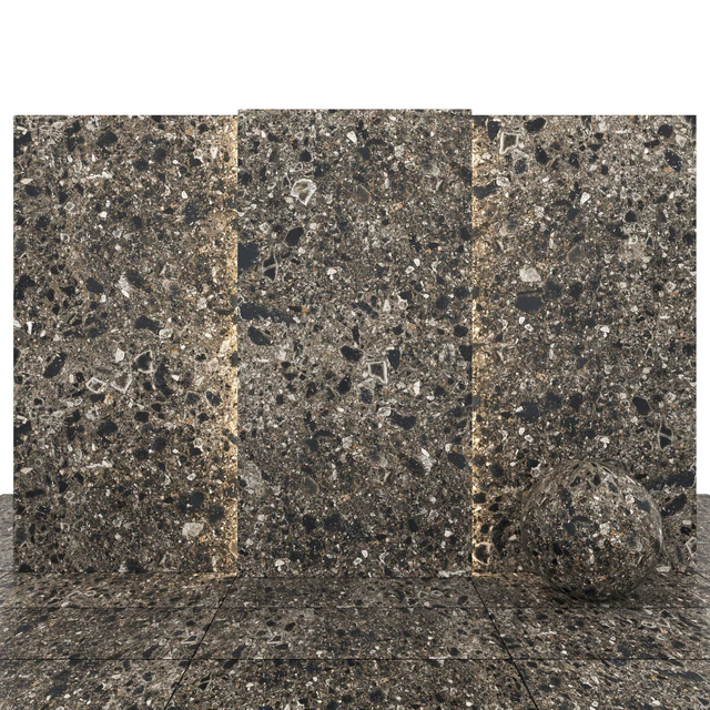 Terrazzo Black stone — Descargar