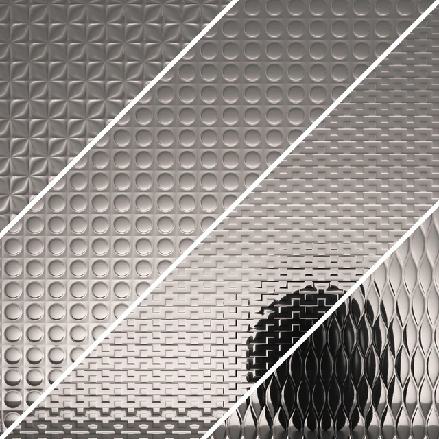 Fluted glass Set 14 — Descargar
