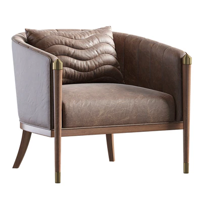 Armchair MUSON by Cazarina Interiors/Кресло МУСОН — Ver 3