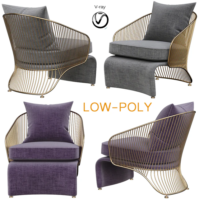 COLETTE ARMCHAIR - Poltrone Minotti — Скачать