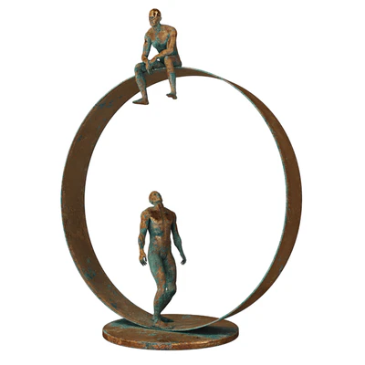 Decorative Sculpture With 4 PBR Metal Materials — Ver 5