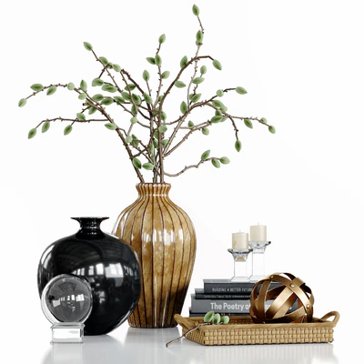 Decor Set with green almonds — Вид 1