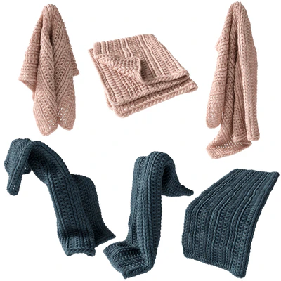 Home Republic Chunky Knit Throw 01 — Ver 1