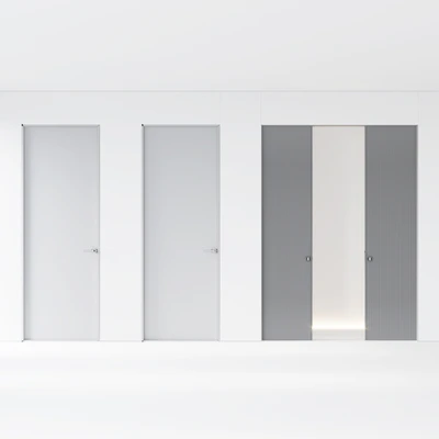 Aladin Swing Mono and Pocket door by Glas Italia Set 01 — Вид 2