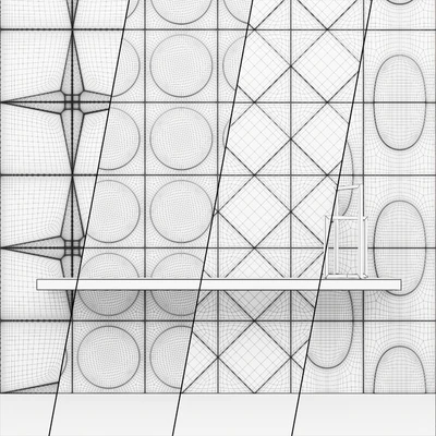 CUIR AU CARRE Wall Panels Part 2 — Ver 2