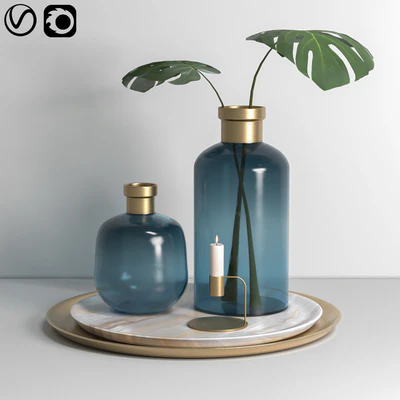 decorative vase set 006 — Вид 1