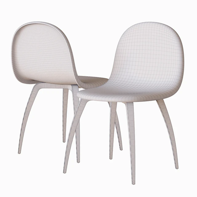 3d Dining Chair — Descargar