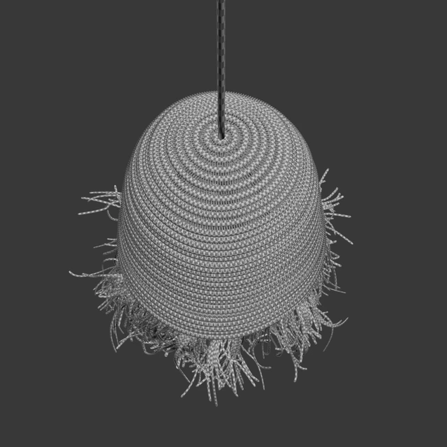 Cosydar raphia lamp / Cosydar lamp — Скачать