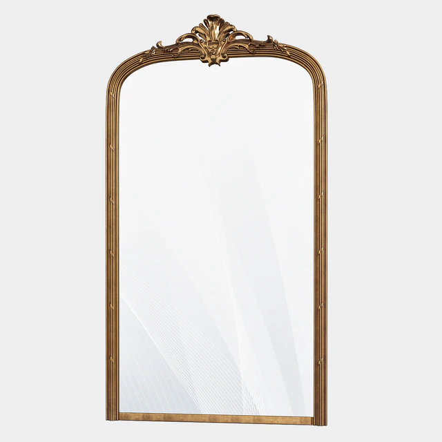 Scandinavian retro mount mirror — Скачать