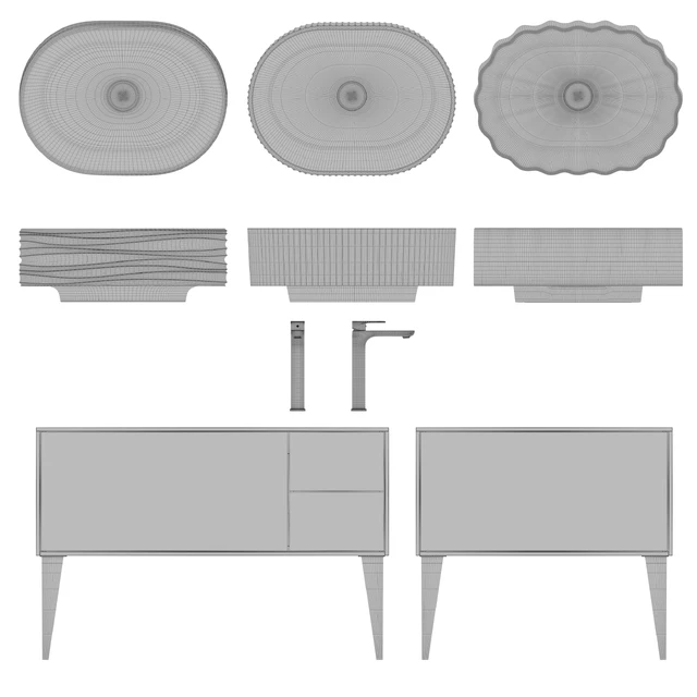 Kerama Marazzi cabinets Atollo and washbasins Artbasins — Descargar