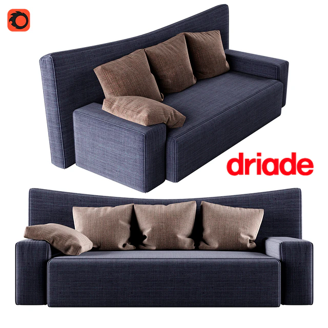 Диван Driade Wow low back by philippe starck — Скачать