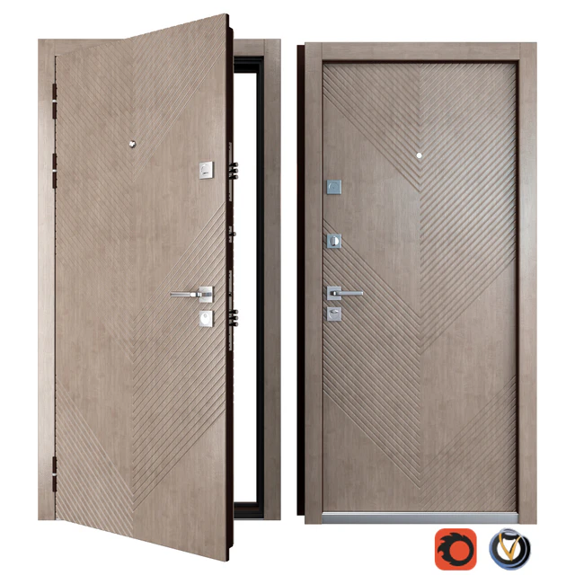 Entrance metal door Olion (Zimen) — Descargar