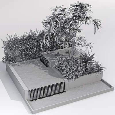 Water Ponds With Plants & fish — Вид 4