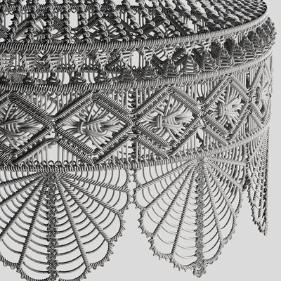 Macrame Сhandelier — Ver 2