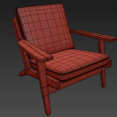 Wegner Style Plank ArmChair — Вид 2