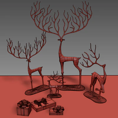 Merry reindeer — Ver 2