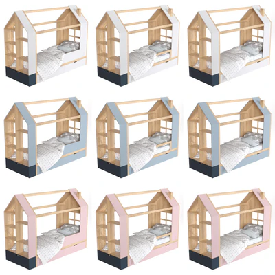 Mi-Mi crib with a rack from mimirooms.ru — Ver 4
