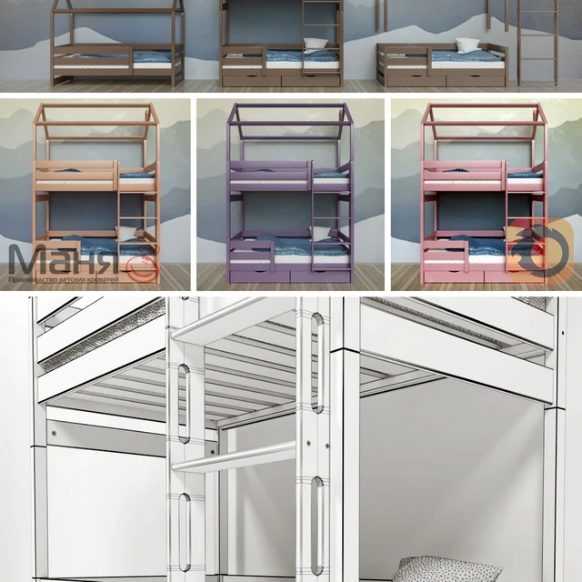 The cot is two-tiered — Descargar