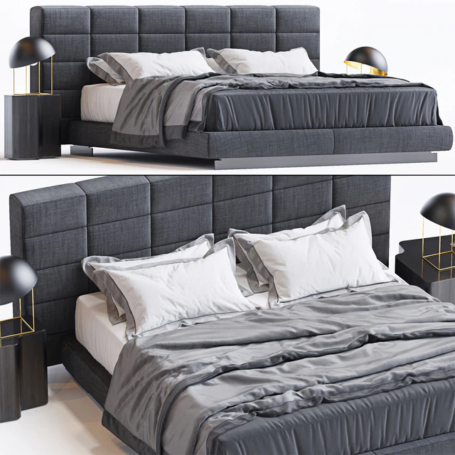 Bed by Minotti 2 — Скачать