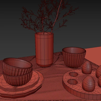 Decorative set for the kitchen — Ver 2