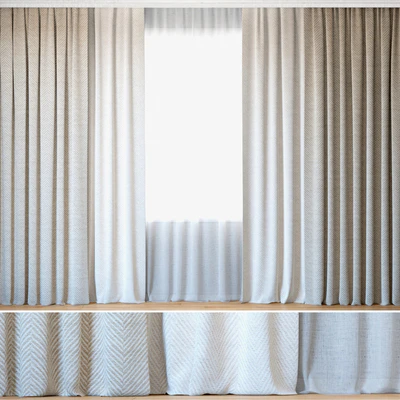 Curtains 44 | Curtains with Tulle | Rebbio Grande — Ver 1