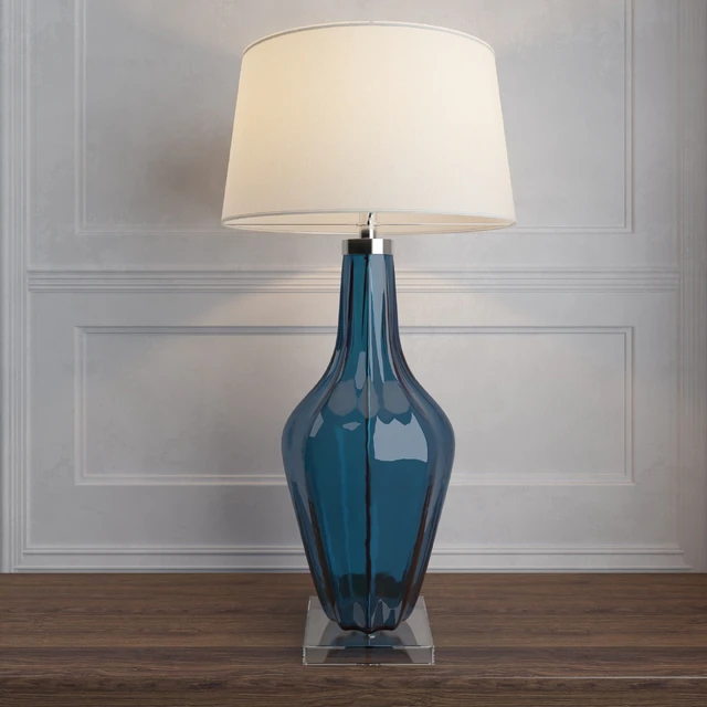 Jewel Glass Lamp, Sapphire — Descargar