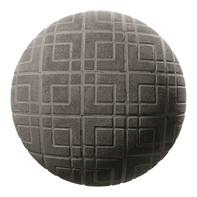 geometric patterned aggregate concrete sidewalk texture — скачать