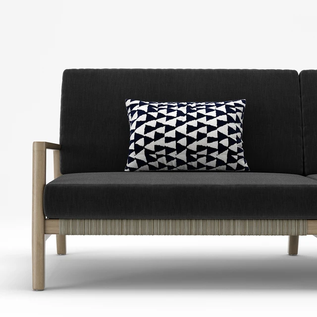 RH Outdoor Mesa teak sofa — Скачать