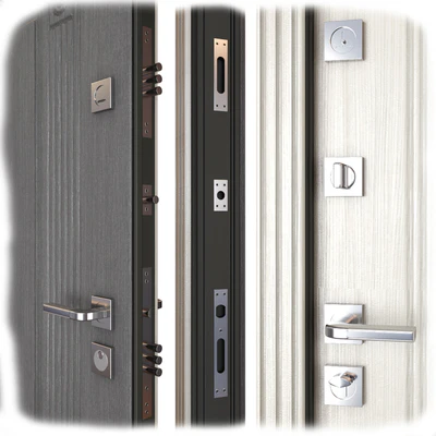 Entrance metal door Progress (Valencia) — Ver 2
