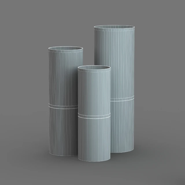 Dome deco set of candlesticks — Download