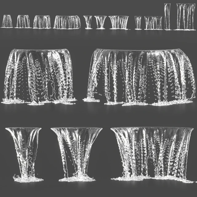 Water jets of waterfalls — Descargar