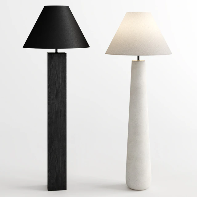 CB2 floor lamp set 2 — Скачать