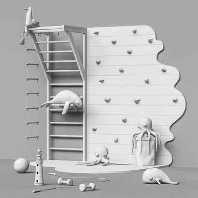 Toys and furniture set 89 — Ver 4