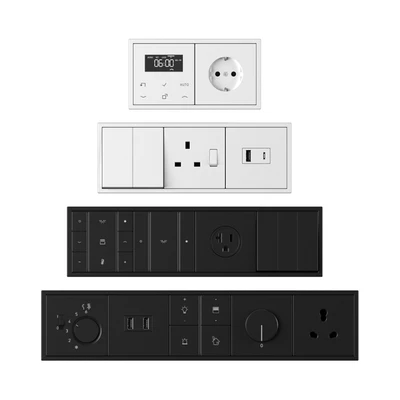 Jung LS 990 matt black and white — Вид 2