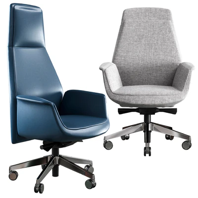 Office chair Poltrona Frau Downtown — Вид 1
