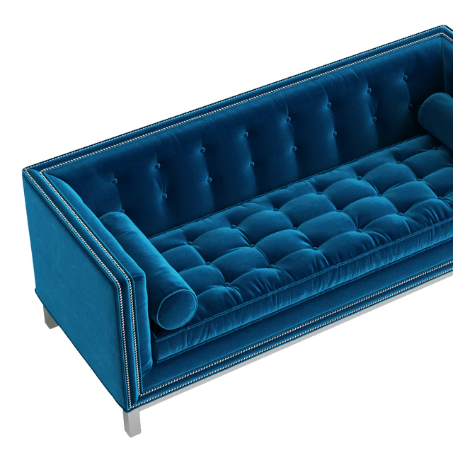 Jonathan Adler Lampert Sofa with Nickel Nailhead Trim — Скачать