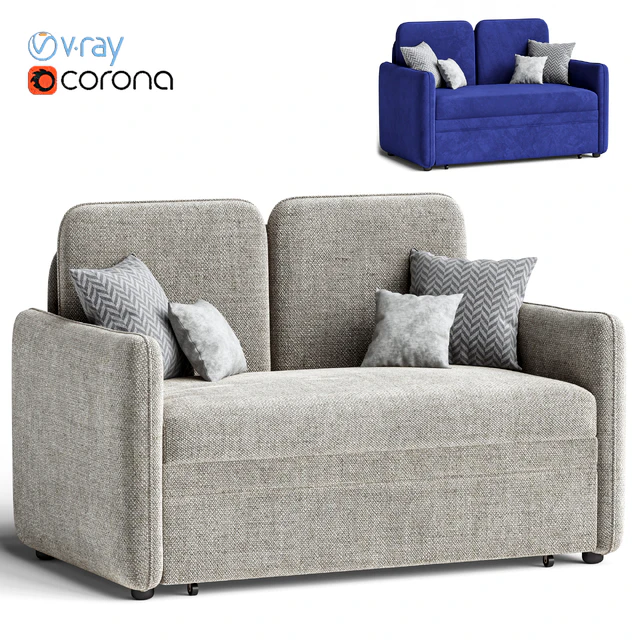 sofa bed Cases Textile Light — Descargar