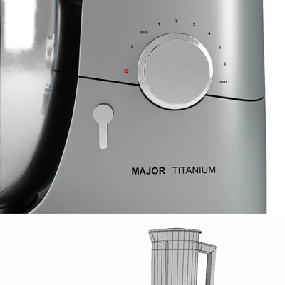 Multifunctional Food Processor KENWOOD Major Titanium — Ver 3