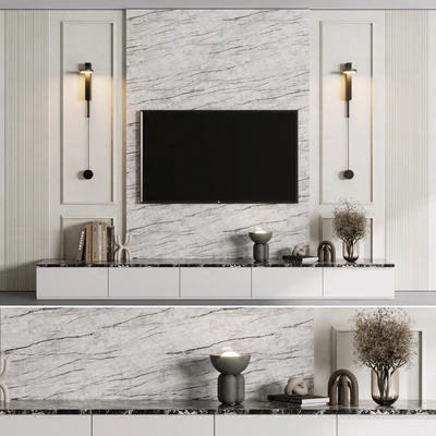 Tv Wall Set 04 — Вид 1