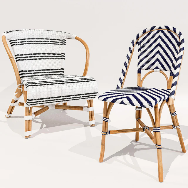 Monaco and Chevron Riviera chairs Serena and Lily — Скачать