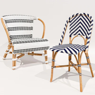 Monaco and Chevron Riviera chairs Serena and Lily — Вид 1