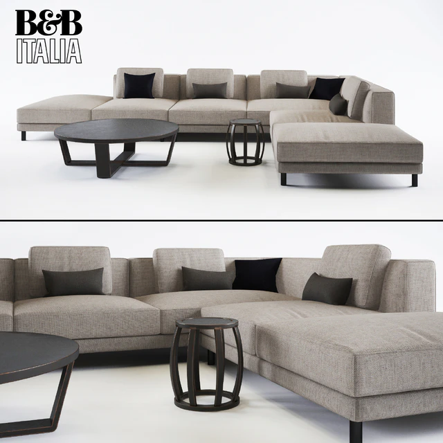 Corner sofa Dives — Descargar
