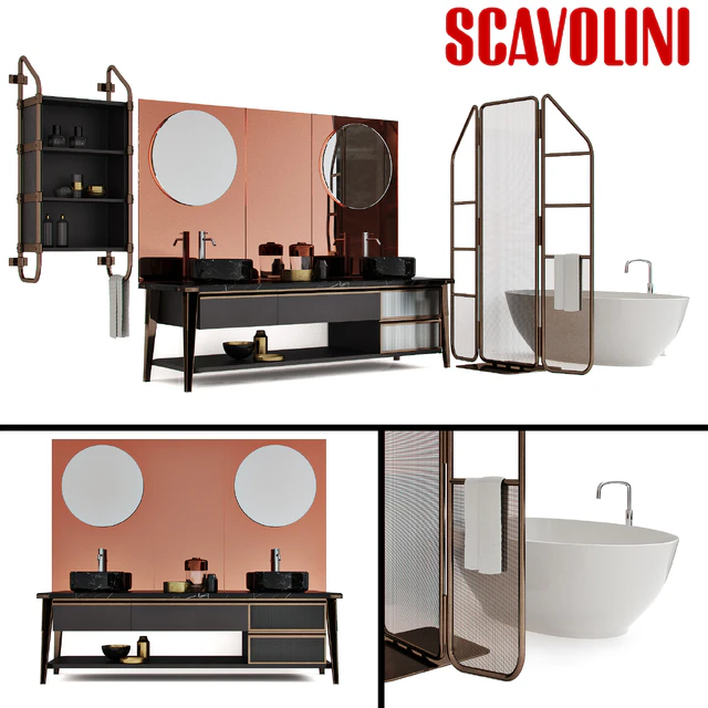 Scavolini Diesel Open Workshop Bathroom set — Скачать